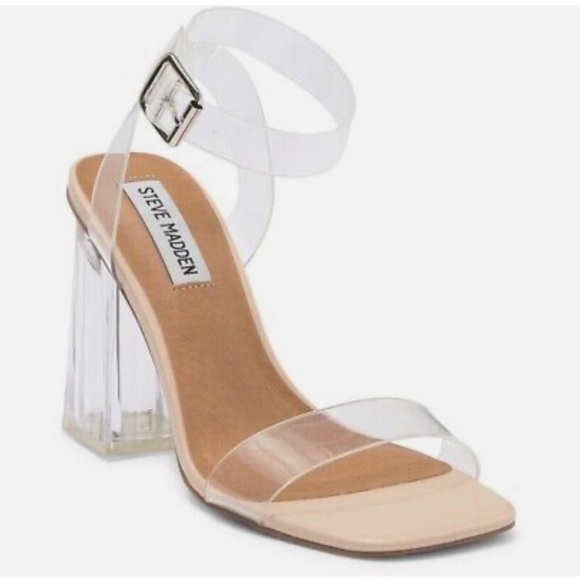 Steve Madden clear heels - Picture 4 of 8